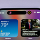 A photo of the Dynamic Island in use on the iPhone 13 Pro Max